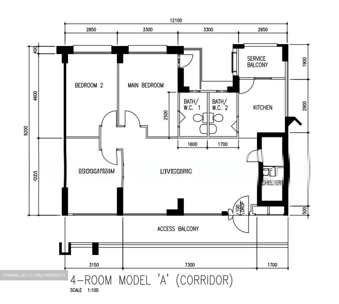 Blk 965 Hougang Avenue 9 (Hougang), HDB 4 Rooms #619947841
